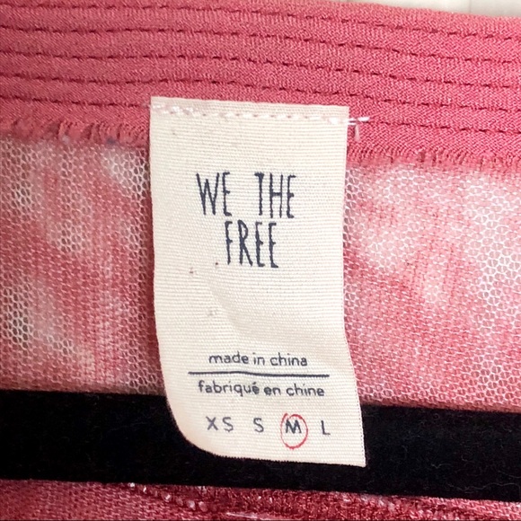 Free People Acadia Henley Shirt Oversized Drapey - Picture 8 of 8